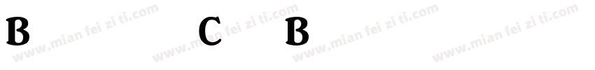 Brighton Com Bold字体转换